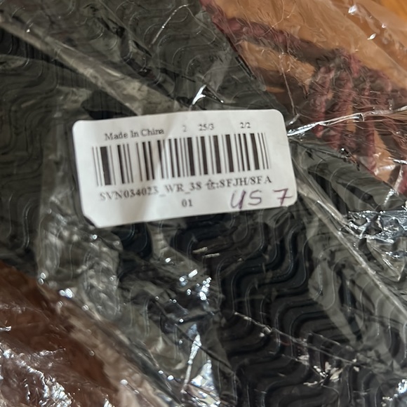 NEW⭐️Rope SANDALS Burgundy Maroon Women’s 7 NEVER WORN⭐️Brand NEW in package. - Picture 10 of 10